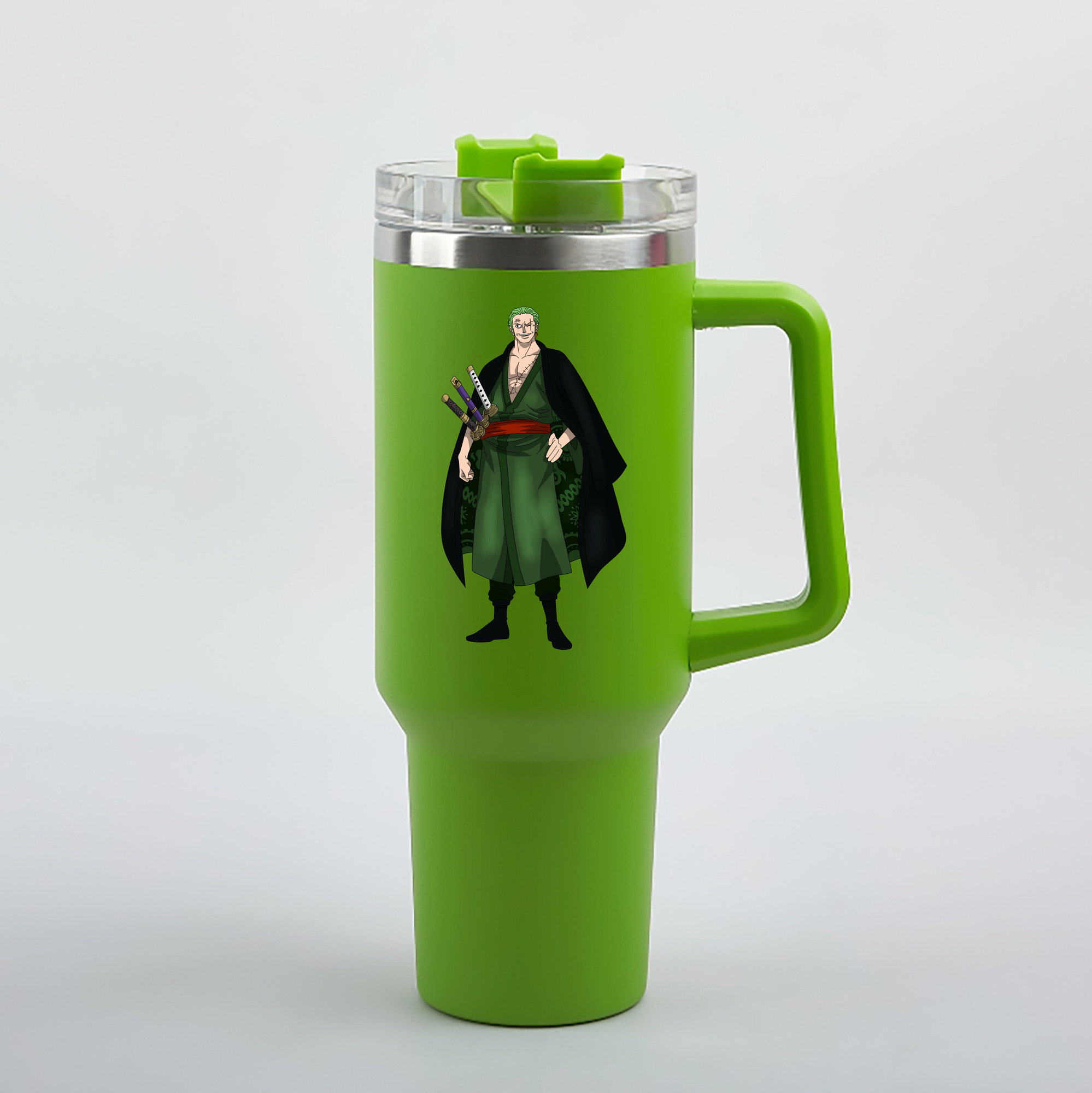 ワンピース ロロノア・ゾロ ONE PIECE Roronoa Zoro 1200mL車用タンブラー（カラープリント）